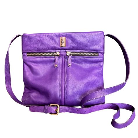 Modalu London Purple Crossbody Bags