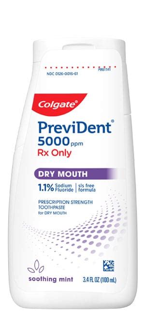 Prevident® 5000 Dry Mouth Rx Only