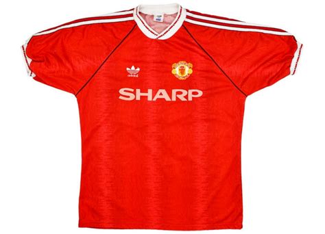 Adidas Manchester United Match Issue Home Shirt Vintage