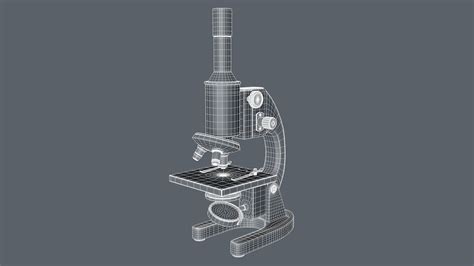 Microscope 3D Model $29 - .c4d - Free3D