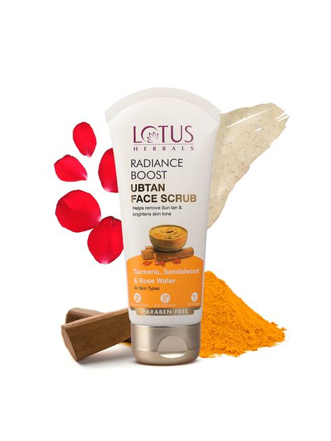 Lotus Herbals Radiance Boost Ubtan Face Scrub