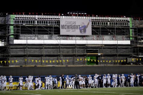 Spartans Celebrate Camdan Mcwrights Life After Heavy Week