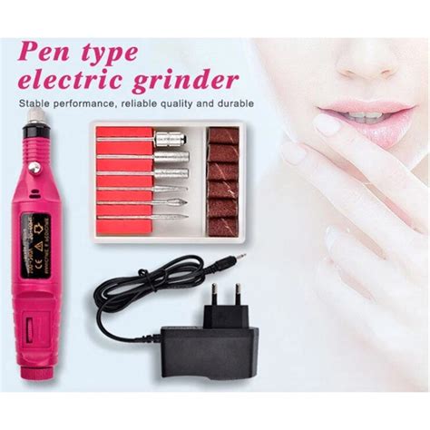 Pila Electrica Pentru Manichiura Si Pedichiura EVNC Nail Polisher 6