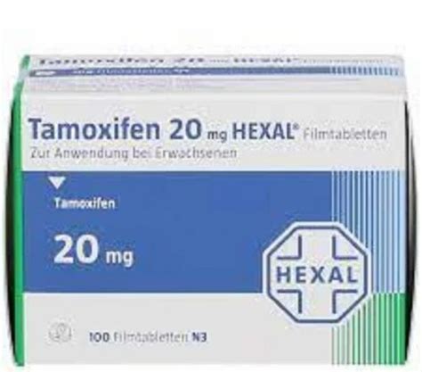 Tamoxifen 20 Mg Hexal At Rs 6000 Stripe Tamoxifen Citrate Tablet In