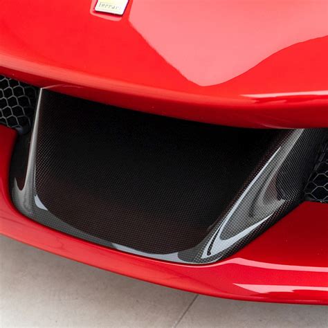 Ferrari Sf90 Carbon Fiber Bumper Front Air Spoiler