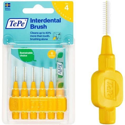 Tepe Interdental Brush Original Size Pink Ct