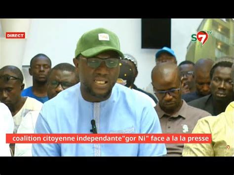 DIRECT Cheikh Oumar Diagne Abdou Karim Gueye et Cie face à la Presse