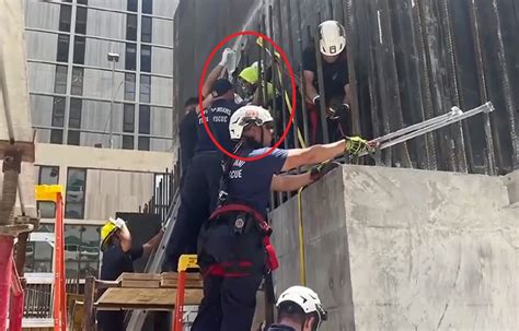 ¡trágico Obrero De Una Construcción Cayó Al Vació Y Terminó Atravesado