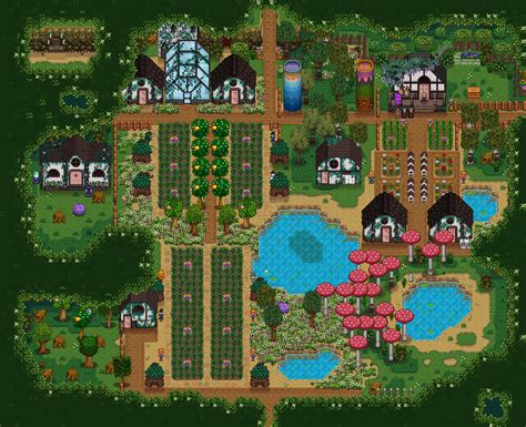 Farm layouts - Stardew Valley | The Lost Noob