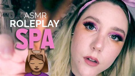 ASMR SPA Roleplay Español Tratamiento facial YouTube