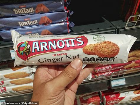 Arnott S Ginger Nut Biscuit Has Four Different Recipes Across Australia Daily Mail Online