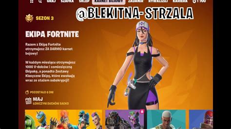 Ekipa Fortnite Sezon Rozdzia Fortnite Fortnite Youtube