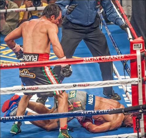 Juan Manuel Marquez Verrast Manny Pacquiao Met Knock Out Meer Sport