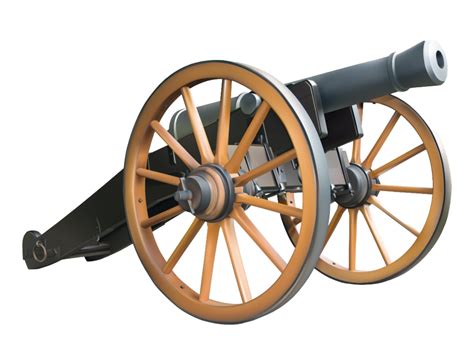 Cannon Weapon Military Warfare Firearm Png