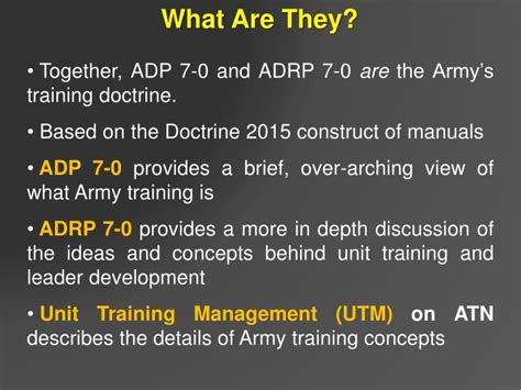 PPT Training Units And Developing Leaders ADP And ADRP 7 0 Doctrine