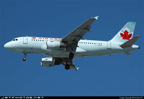 C GARO Airbus A319 114 Air Canada Maciej Flis JetPhotos