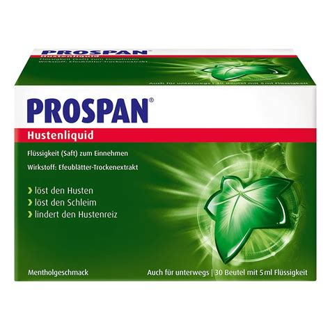 Prospan Hustenliquid 30x5 Ml Online Günstig Kaufen