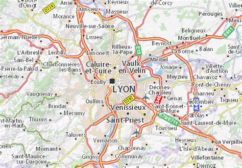 MICHELIN Gare de Lyon La Part Dieu map - ViaMichelin