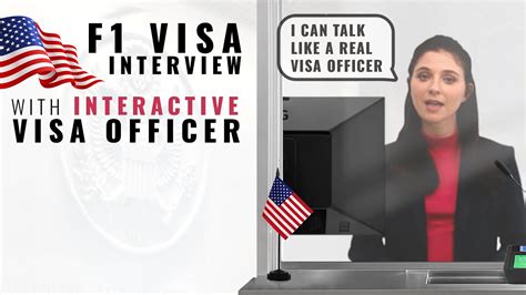 2024 F1 Visa Interview Interactive Visa Officer YouTube