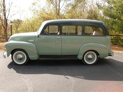 1952 Chevrolet Suburban Station Wagon Barrett Jackson Auction Company Chevrolet Suburban