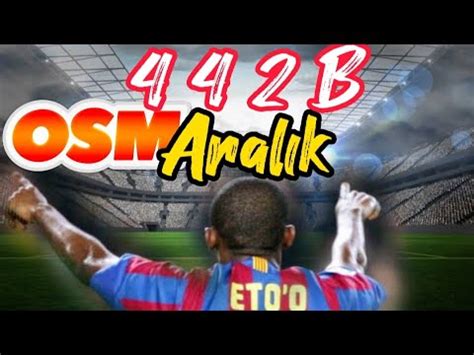 Osm 2022 442 B Kasım Güncel Taktik Online Soccer Manager new tactic