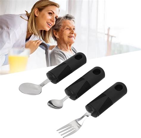 Amazon Beijialy Pcs Adaptive Utensils Weighted Silverware