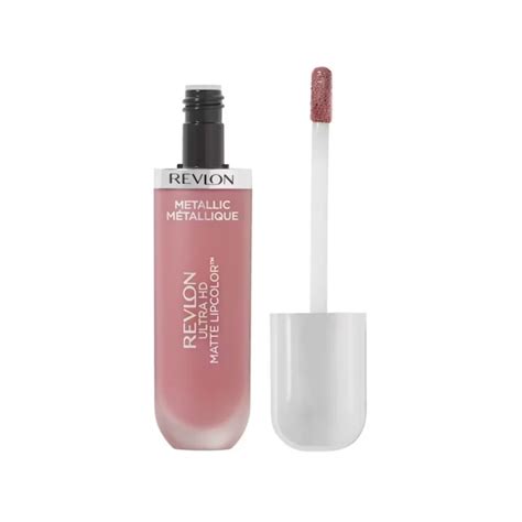 Labial Liquido Ultra Hd Matte Metallic Lipcolor Gleam Revlon