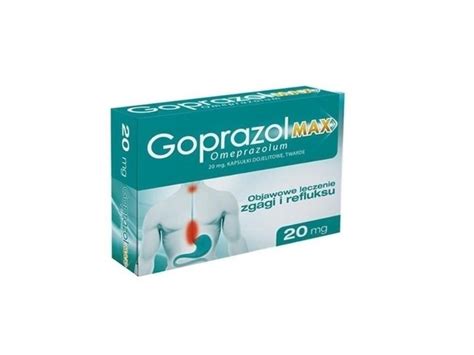 Goprazol Max Mg Kapsu Ek W Apteka Internetowa Leki Suplementy