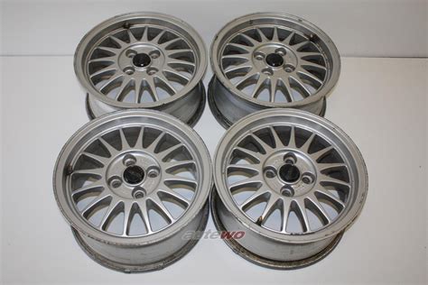 Audi 80 90 Typ 81 85 Alufelgen Satz 4 Stück Ronal R8 Lochkreis 4x108