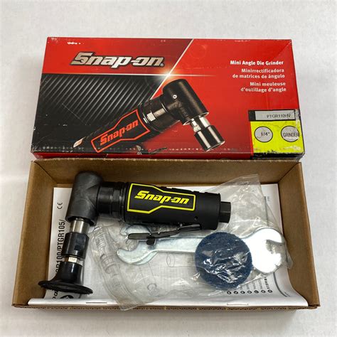 snap   hp  angle mini die grinder ptgrhv shop tool