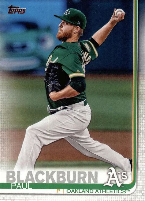 2019 Topps 36 Paul Blackburn Trading Card Database