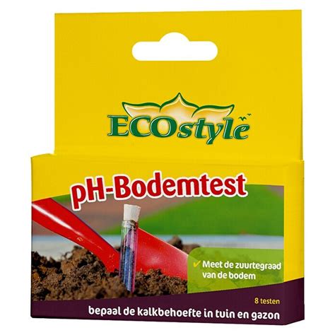 Ecostyle Ph Bodemtest St Geschikt Voor Gazon Bauhaus