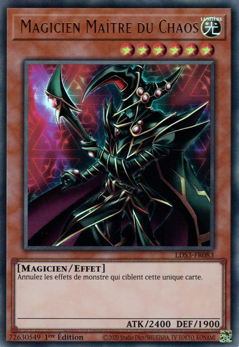 Lds Fr Magicien Ma Tre Du Chaos Yu Gi Oh