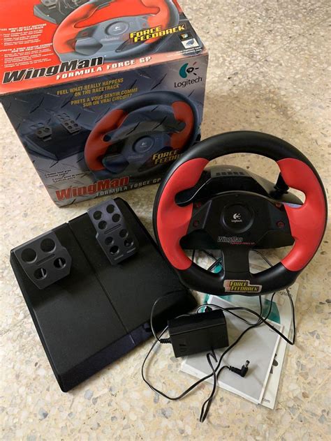Logitech wingman formula force gp, Video Gaming, Video Game Consoles ...