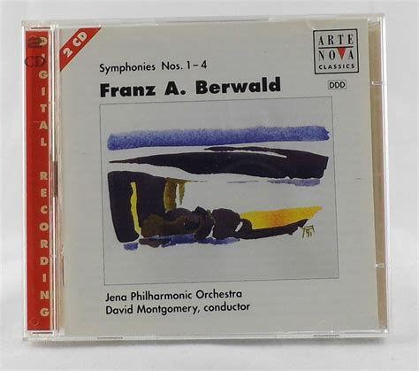 Berwald Franz A Symphonies Nos 1 4 Montgomery Jena Po Arte