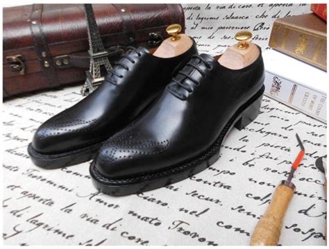 Genuine Leather Shoes In Goodyear Welt Double Leather Outsole For Men Size 37 47 Black Or Any