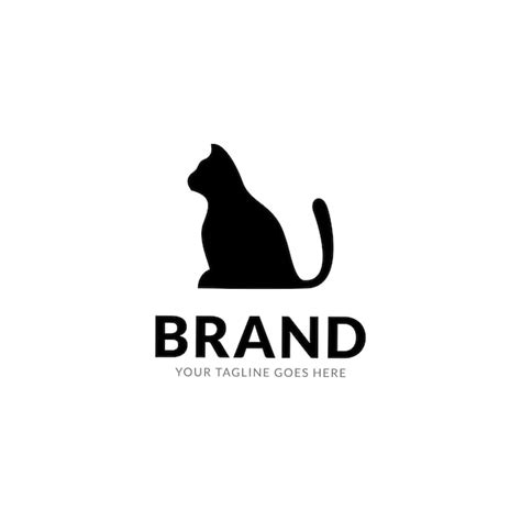 Premium Vector Cat Logo Design Template Vector