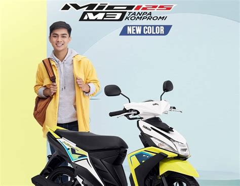 Striping Warna Baru Yamaha Mio M Versi Semakin Modern Tanpa