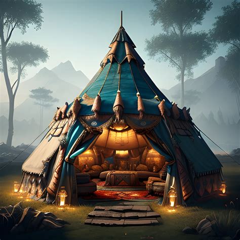 Shaman Tent Shaman Magic Shaman Magic 8k High Resolution H