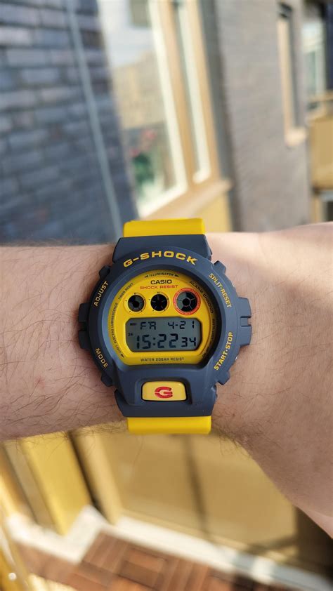 Casio G Shock 90s Sporty Colour Series Limited Edition Dw 6900y 9er