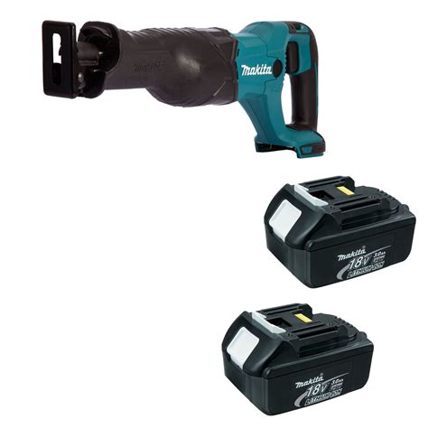 MAKITA 18V LXT DJR186 DJR186Z DJR186RFE RECIPROCATING SAW 2 X BL1830