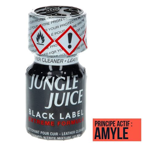 Poppers Jungle Juice Black Label 10 Ml Disponible Chez S Factory