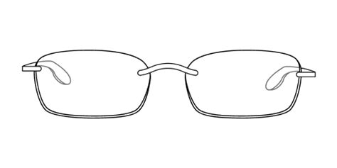 Collector Rectangle Silver Rimless Eyeglasses Eyebuydirect