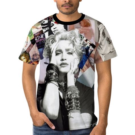 80s Madonna Collage Unisex T Shirt Madonna T Shirts Like A Etsy