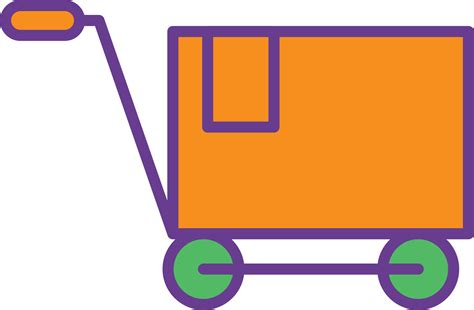 Shopping Cart Line Filled Two Color 9650283 Vector Art At Vecteezy