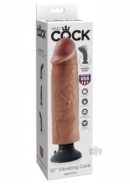 King Cock Inches Vibrating Tan Dildo On Literotica