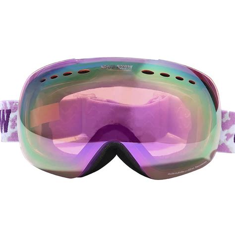 Men Women Winter Ski Goggles Double Layers Outdoor Sport Anti Fog