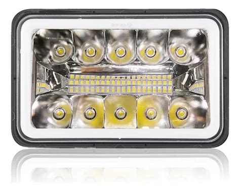 Led Unidad Cuadrada Rectangular 4x6 Alta Baja Ojos De Angel Meses Sin