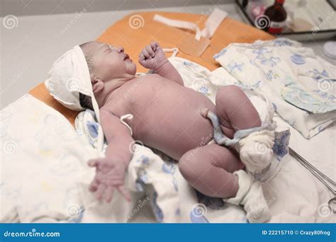 Newborn Baby After Delivery Stock Photo Image Of Maternal Baby 22215710