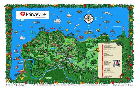 Dynamic Updated Map of Princeville Kauai 2023